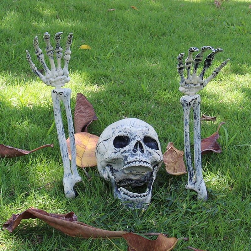 Skulloween™ Realistic In-Ground Skeleton Set