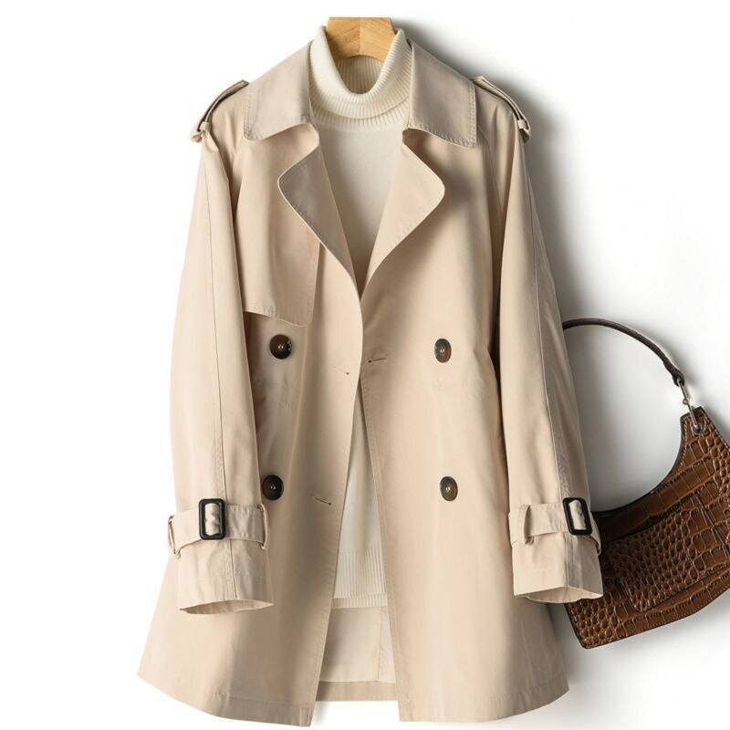 MuseWear™ Arabella Mid-Length Trench Coat