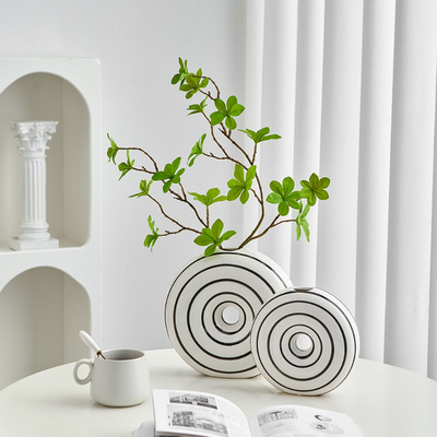 HomeTod™ Nordic Swirl Ceramic Vases