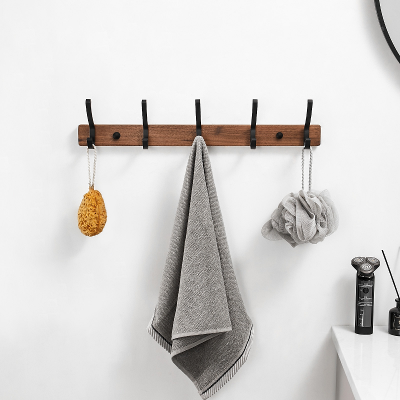 HomeTod™ Contemporary Wooden Towel Hooks