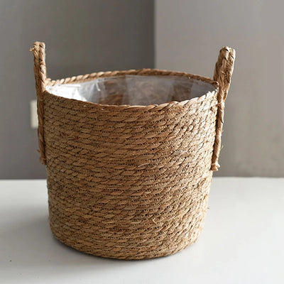 HomeTod™ Handwoven Straw Baskets