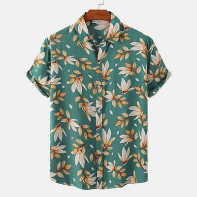 Everett™ TropiBlend Leaf-Print Summer Shirts