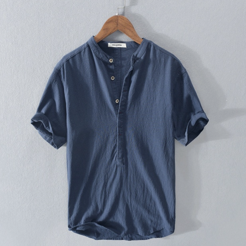 Everett™ Breathable Short-Sleeve Linen Shirts