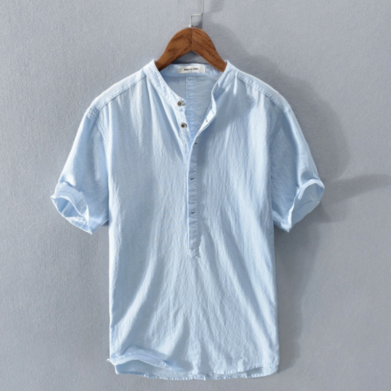 Everett™ Breathable Short-Sleeve Linen Shirts