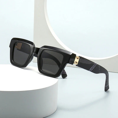 Jade Retro Square Sunglasses