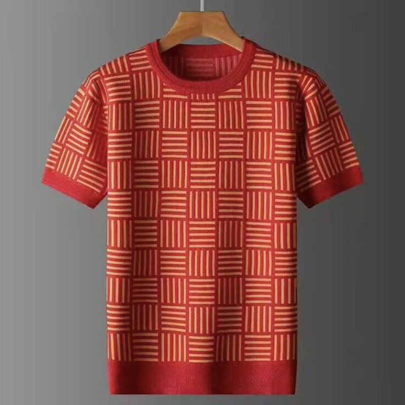 Everett™ Argyle Pattern Knitted Shirts