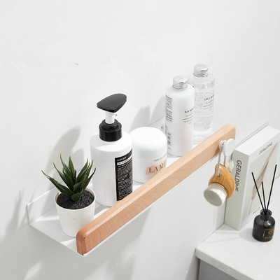 HomeTod™ Modern Light Wood Bathroom Shelves