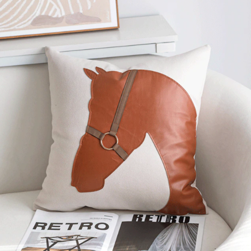 HomeTod™ Nordic Horse Pillow Case