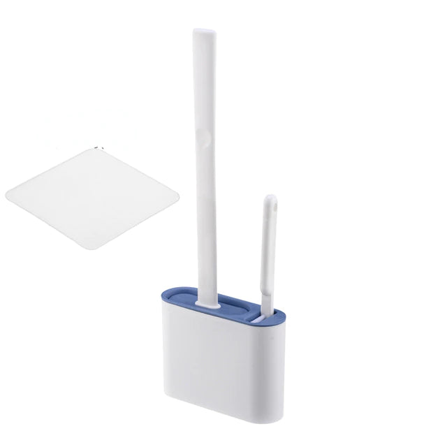 HomeTod™ Silicone Toilet Brush with Wall Mount