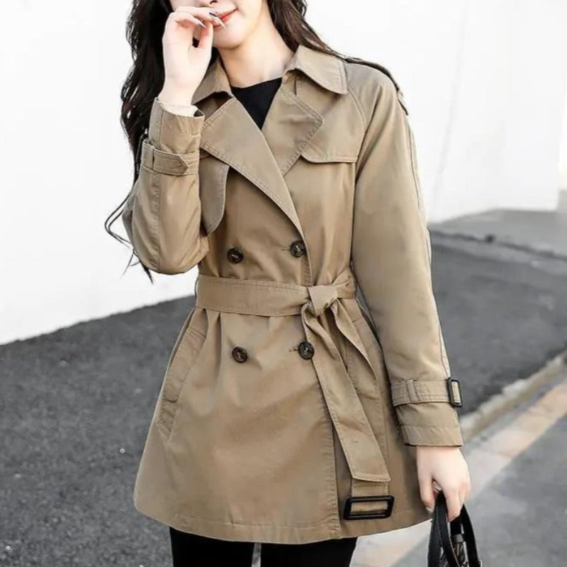 MuseWear™ Classic Belted Trench Coat
